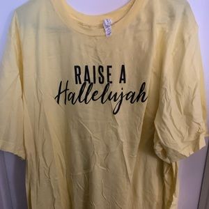 Lot of 2 used religious shirts size 4X